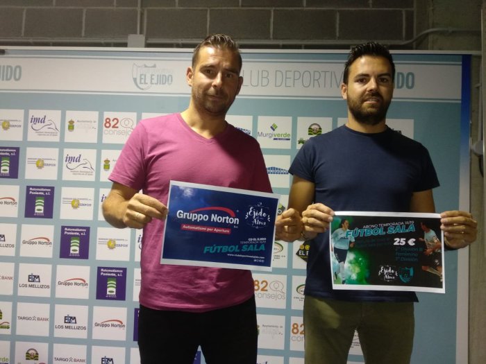 CD El El Ejido presentación Campaña de Abonos fútbol sala 2018-19